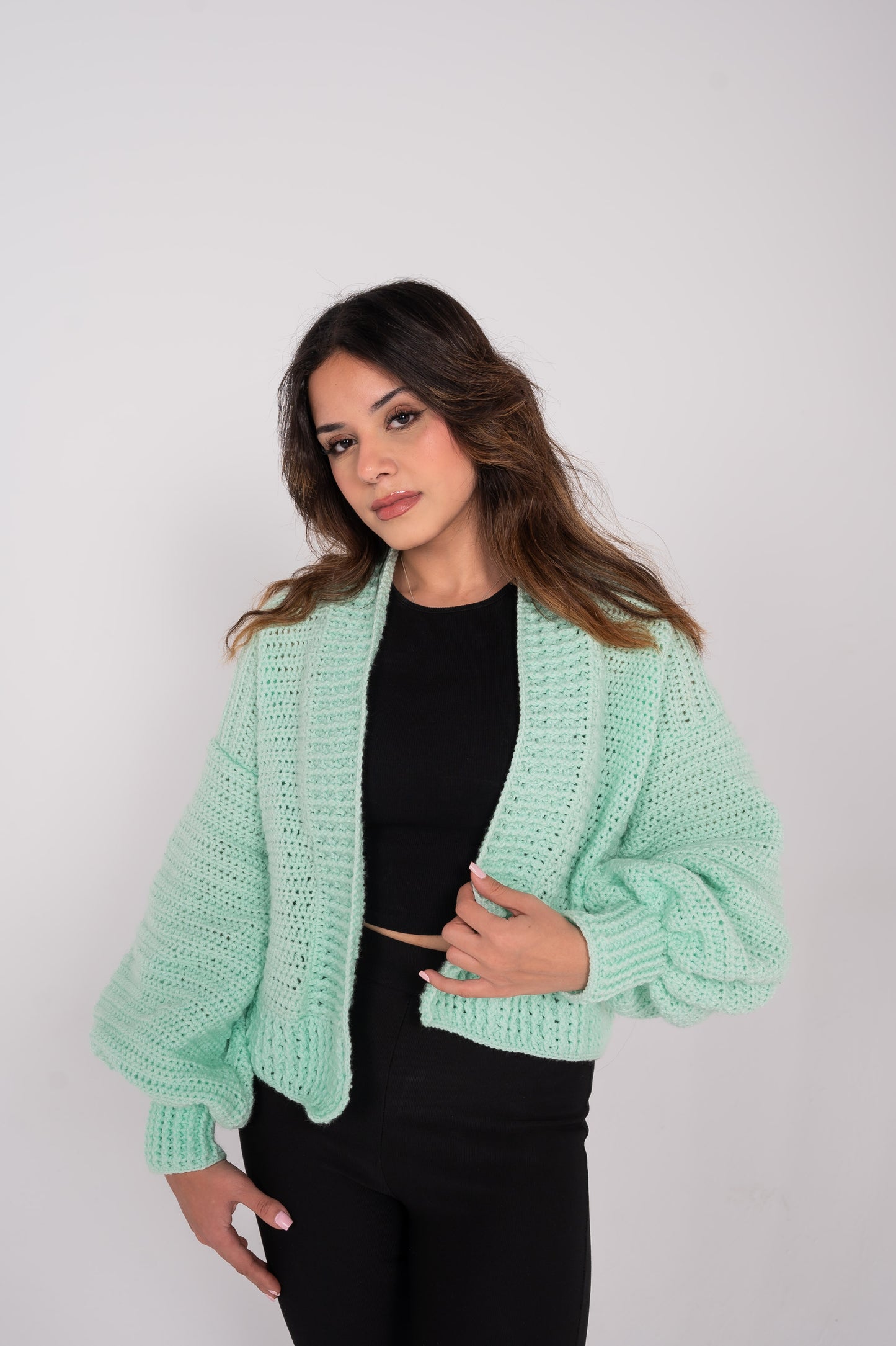 Turquoise jacket