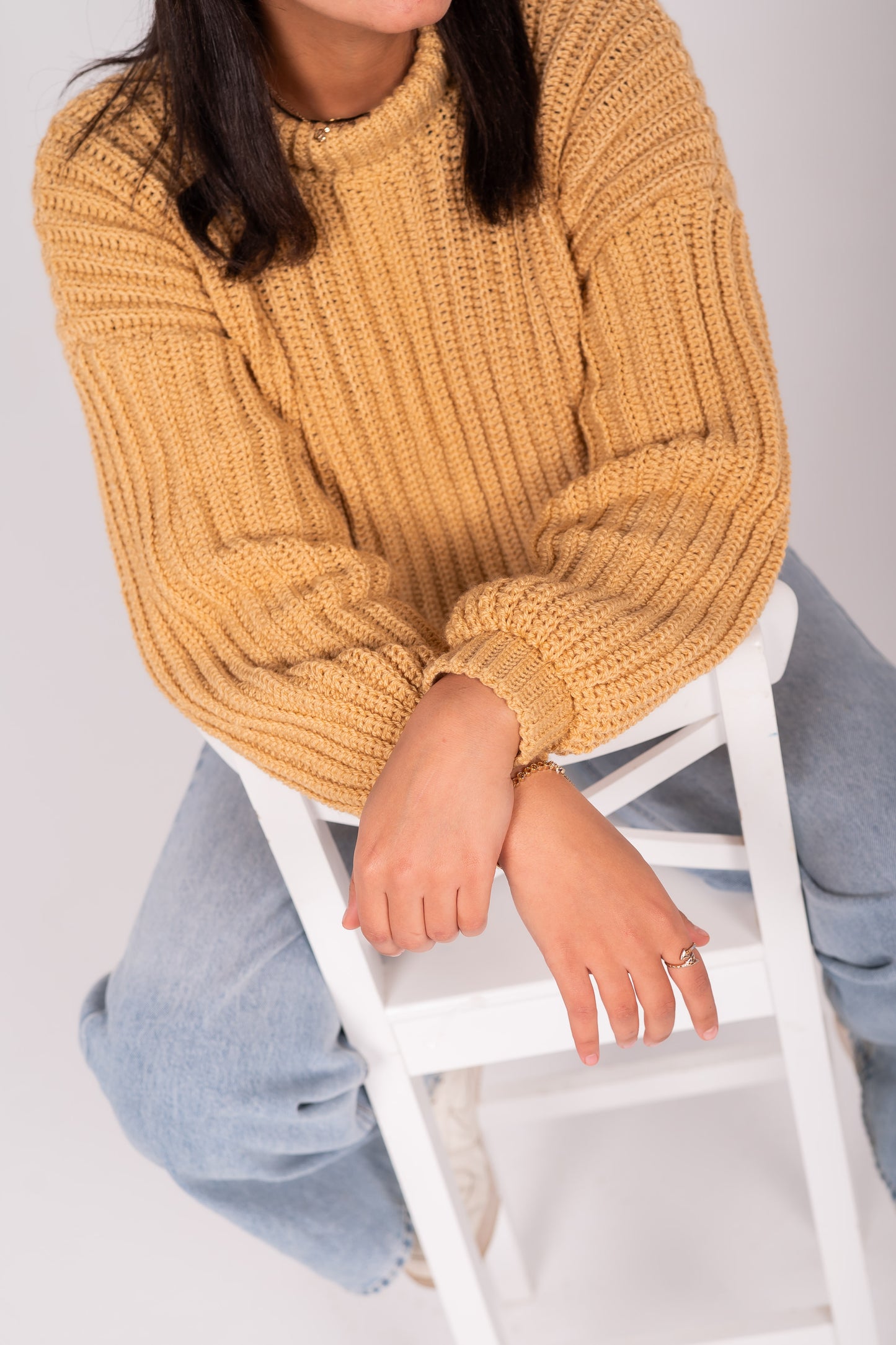 Orange long-sleeve jacket