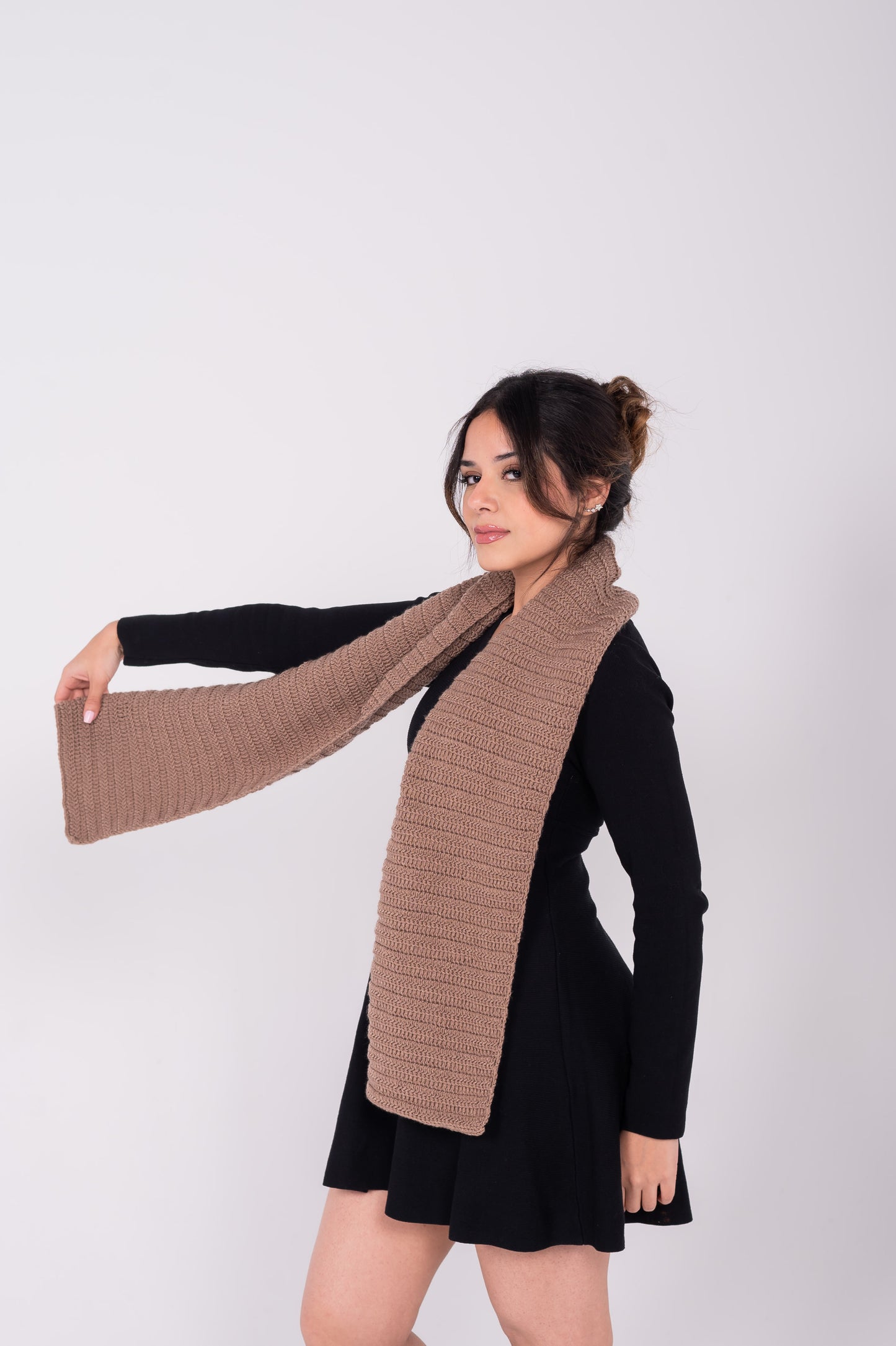 Brown scarf