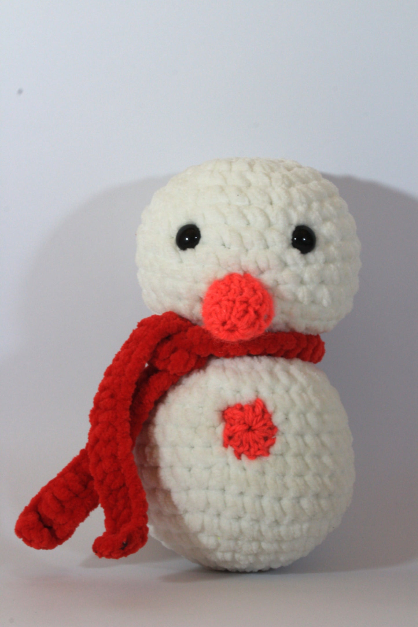 Small snow-man teddy