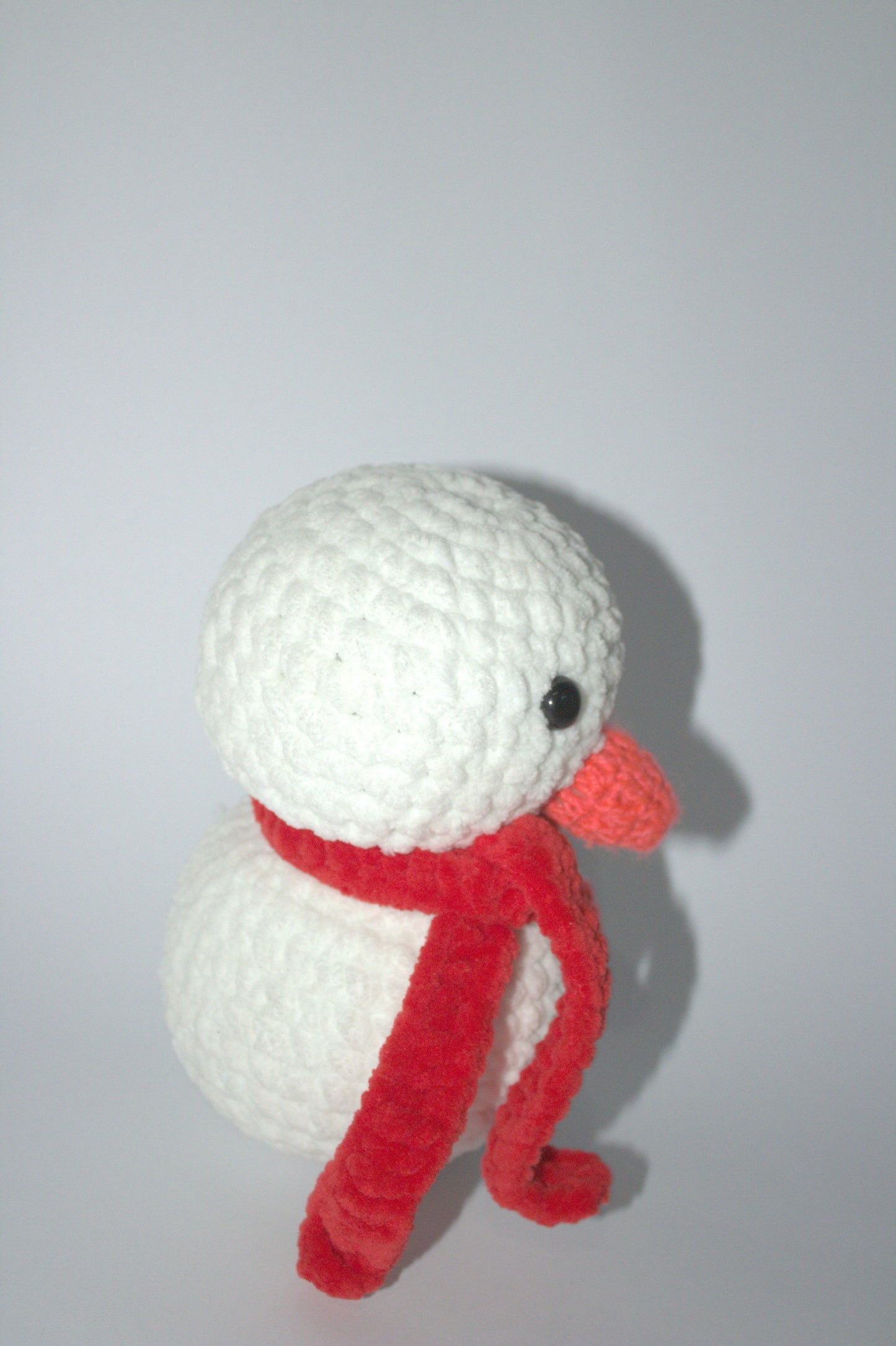 Small snow-man teddy